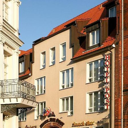 Altstadt Hotel Zur Post Stralsund Kültér fotó