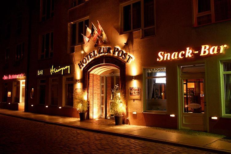 Altstadt Hotel Zur Post Stralsund Kültér fotó