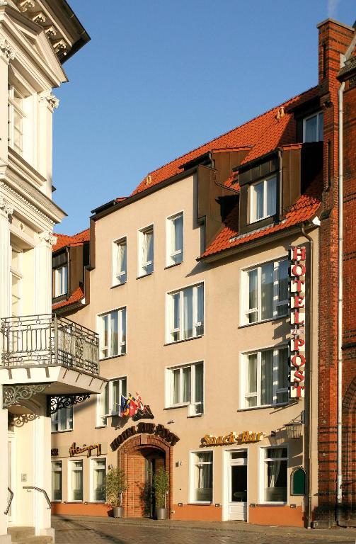 Altstadt Hotel Zur Post Stralsund Kültér fotó