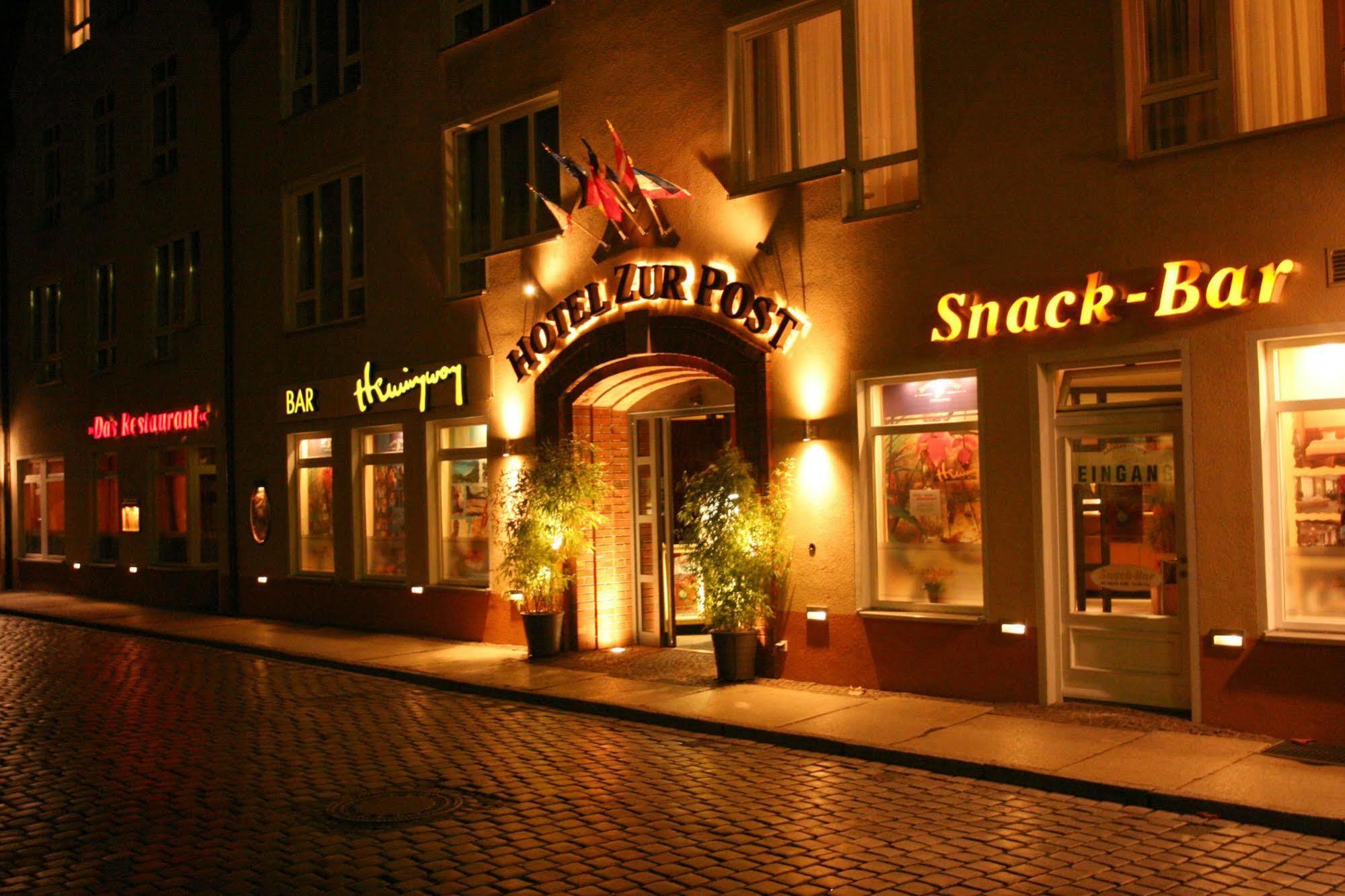 Altstadt Hotel Zur Post Stralsund Kültér fotó